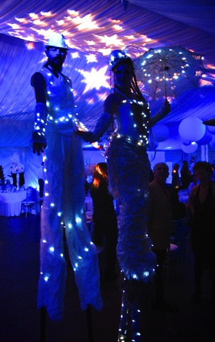 LED Stilt Costumes
